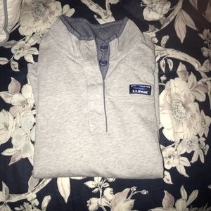 Soft Rugby Pullover Long Sleeve Light Heather Gray